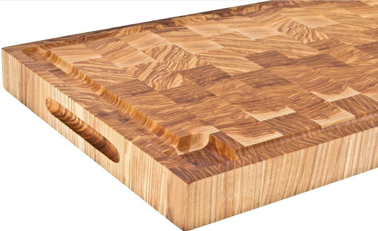 Holz Hackblock 54 x 30 x 4 cm Esche